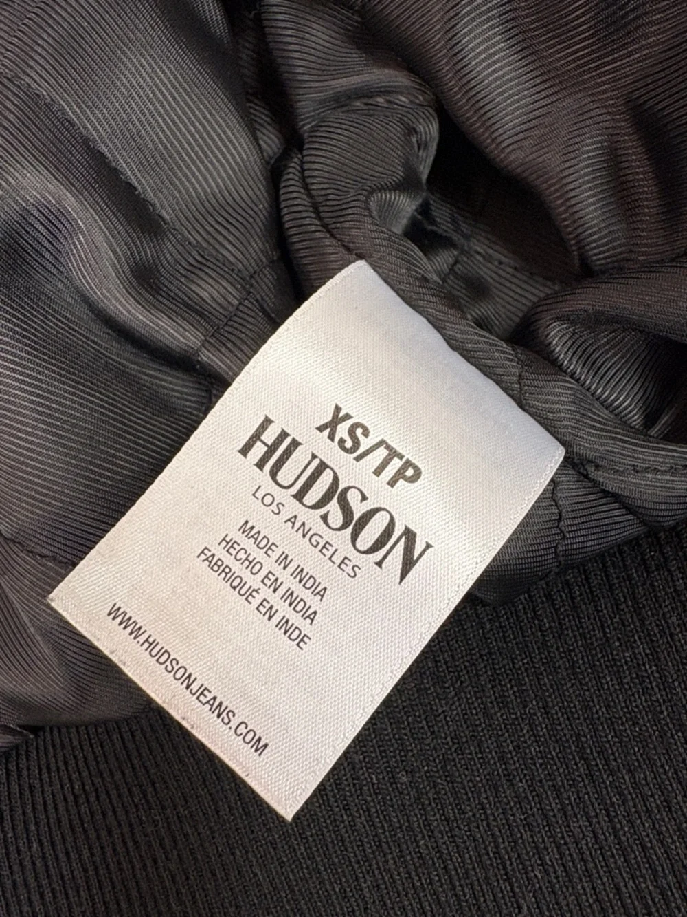 Hudson Los Angeles Corduroy & Leather Varsity Jacket XS New With Tags $495 - Picture 7 of 10